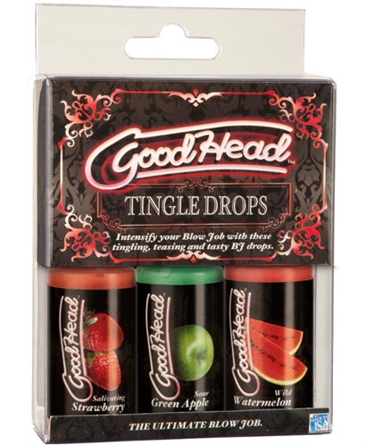 good head tingle drops 3 pack