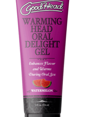 goodhead warming head oral delight gel watermelon 4 fl oz bulk
