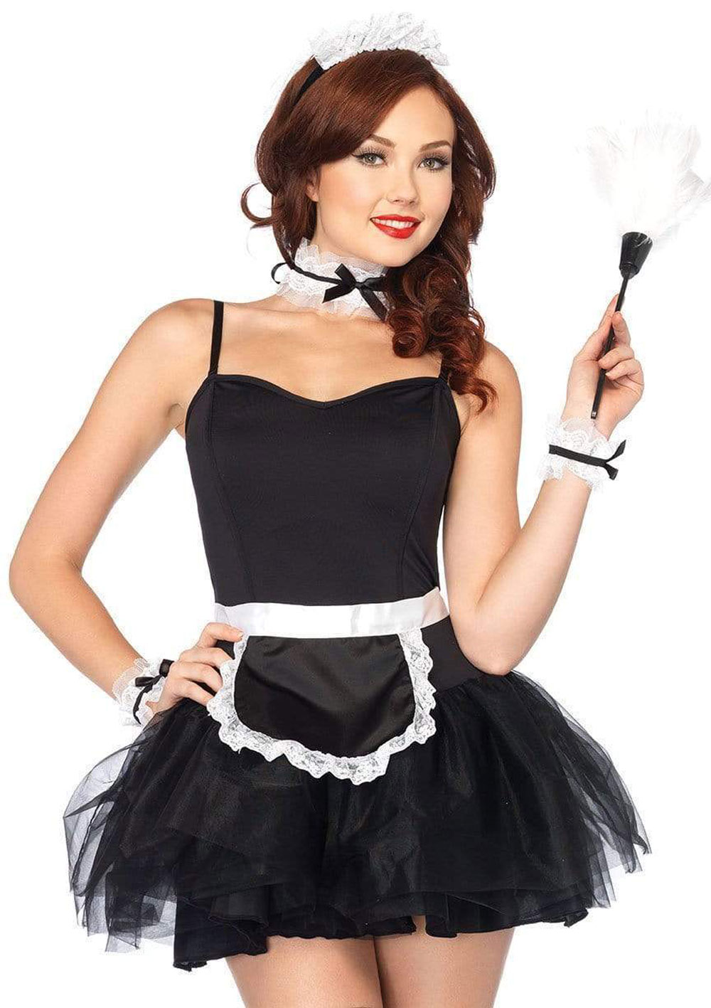 lace french maid costume kit black lace french maid costume kit black