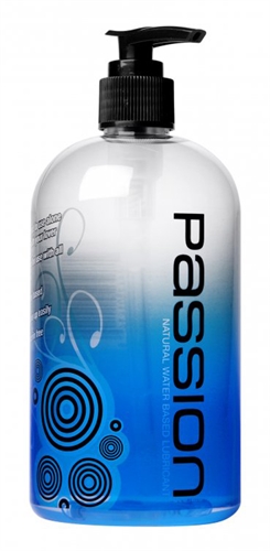 passion natural water based lubricant 16 oz