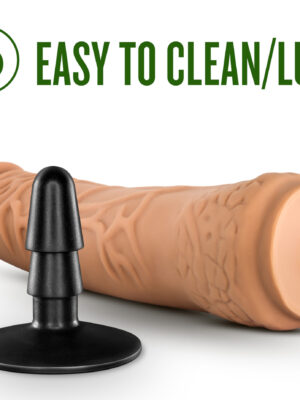 lock on hexanite 7.5 inch dildo with suction cup adapter mocha lock on hexanite 7.5 inch dildo with suction cup adapter mocha