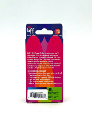 jfc rechargeable power bullet purple