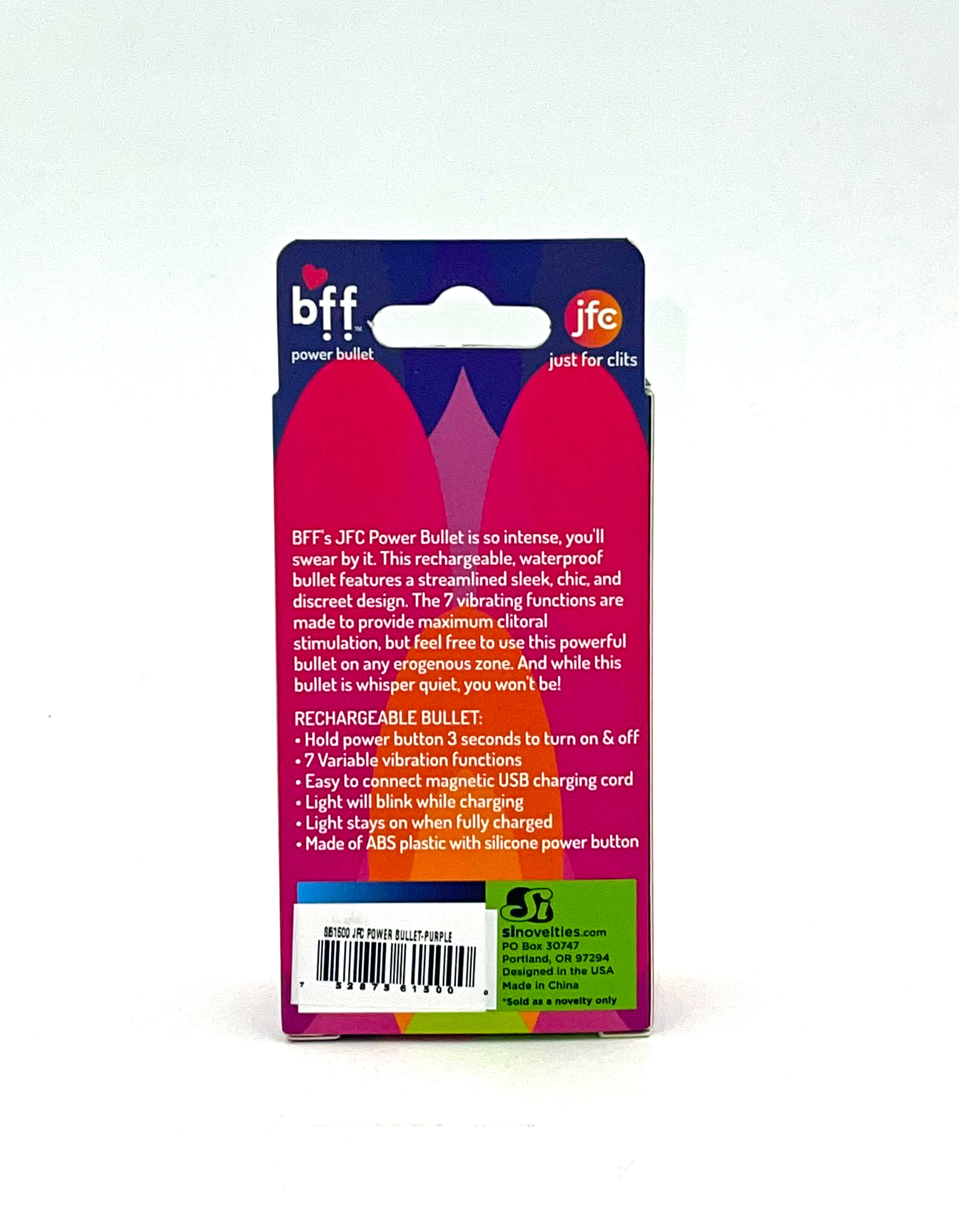 jfc rechargeable power bullet purple jfc rechargeable power bullet purple