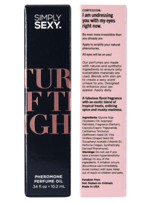 simply sexy turn off the lights pheromone perfume oil roll on .34oz | 10.2ml