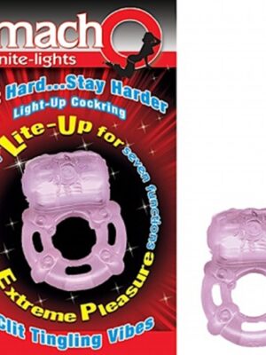 the macho night light purple