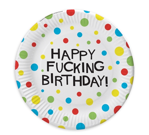x rated birthday party plates 8 count x rated birthday party plates 8 count