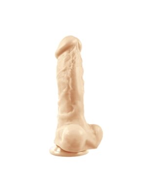 colours pleasures thick 5" dildo white