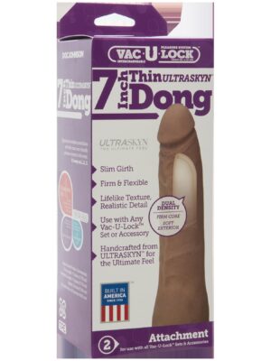 vac u lock 7 inch ultraskyn thin dong caramel