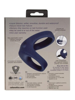 viceroy rechargeable max dual ring blue