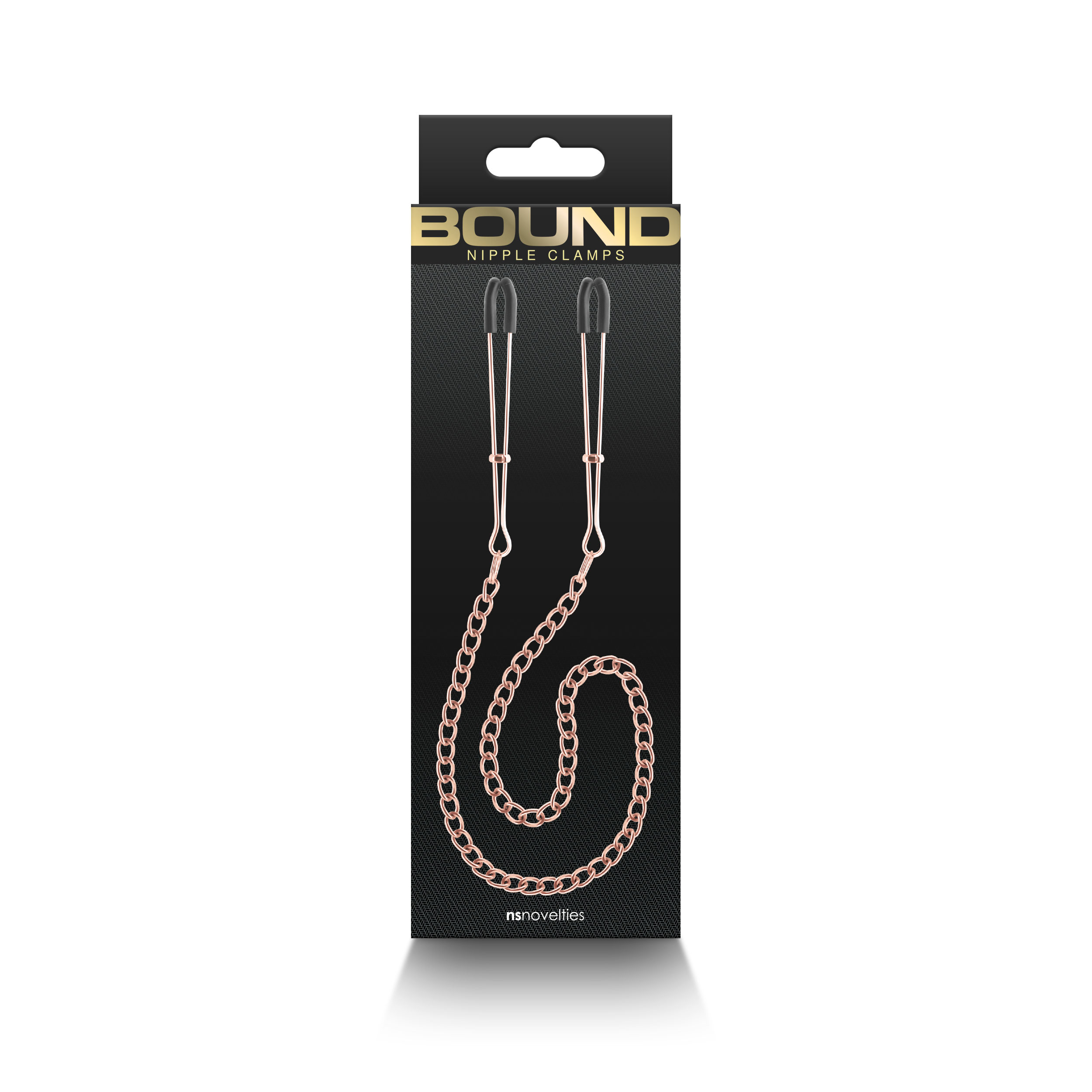 bound nipple clamps dc3 rose gold