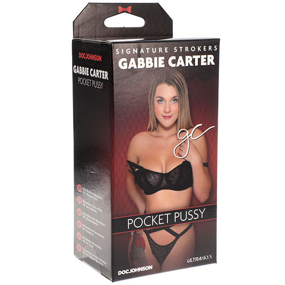 signature strokers gabbie carter ultraskyn pocket pussy