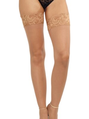 thigh high one size nude