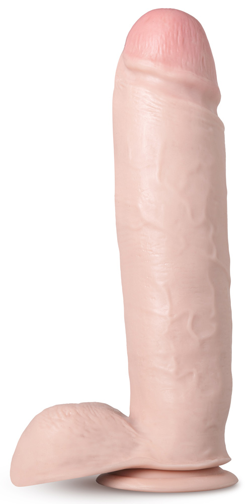 au naturel huge 10 inch dildo vanilla