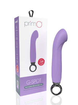 primo g spot rechargeable vibrator lilac