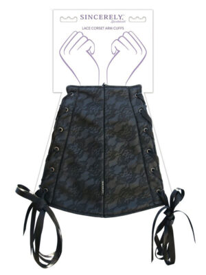 sincerely lace corset arm cuffs sincerely lace corset arm cuffs