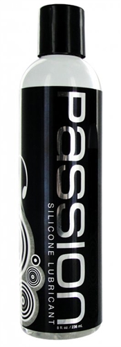 passion premium silicone lubricant 8 oz.
