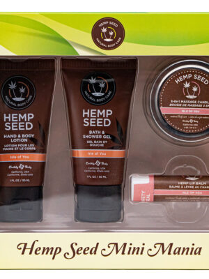 hemp seed mini mania travel set isle of you