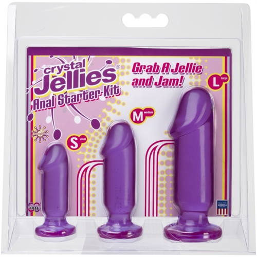 crystal jellies anal starter kit purple crystal jellies anal starter kit purple