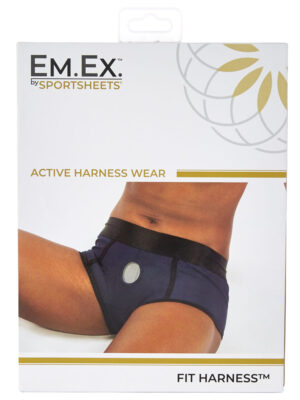 em. ex. active harness fit navy/graphite small
