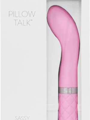 pillow talk sassy g spot vibe with swarovski crystal pink