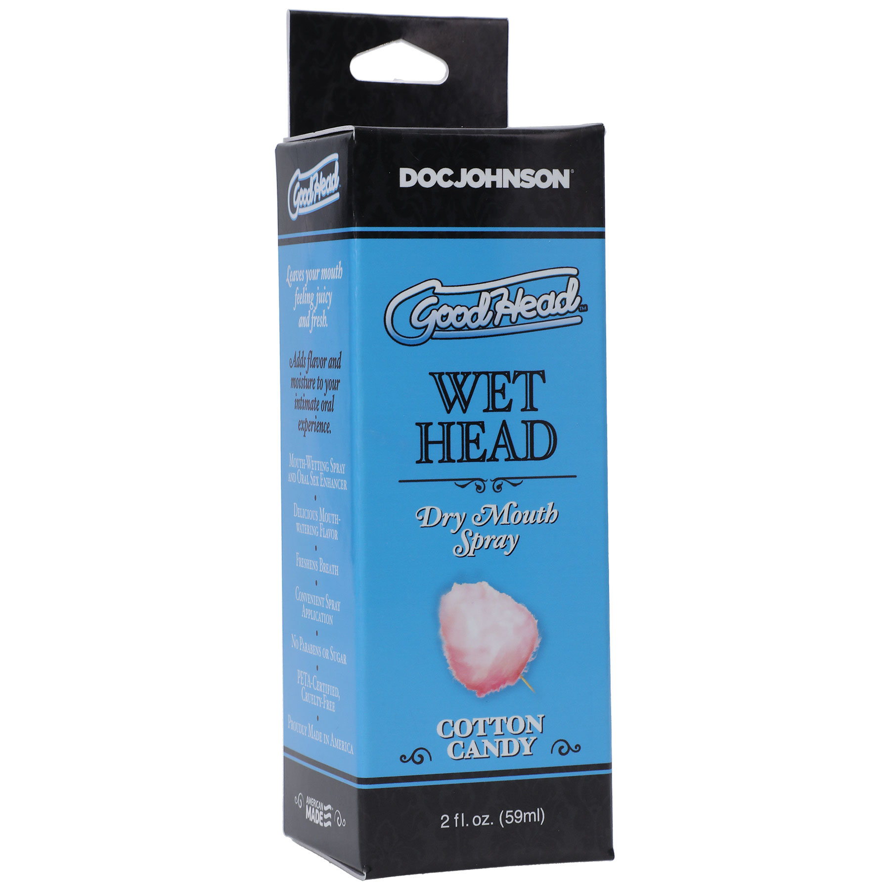 goodhead wet head dry mouth spray cotton candy 2 fl. oz. (59ml)