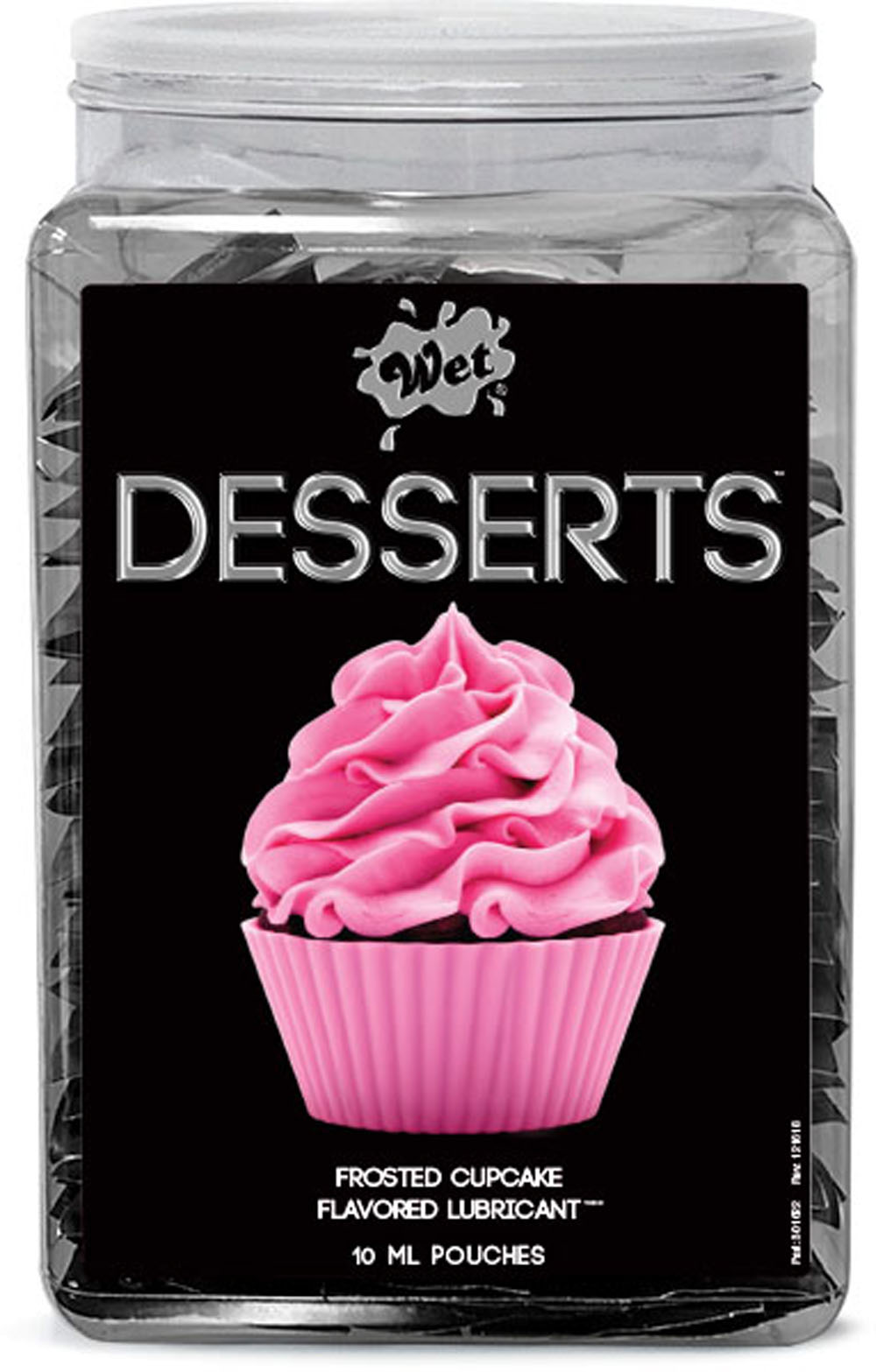 wet desserts frosted cupcakes .33 fl oz pouch counter bowl 144pc