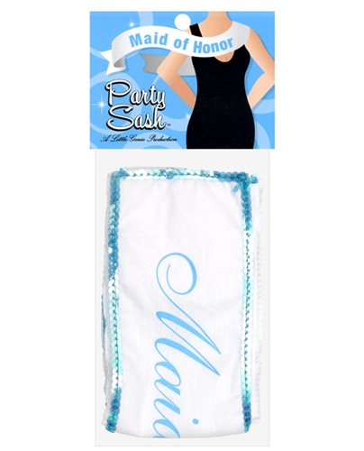 maid of honor party sash