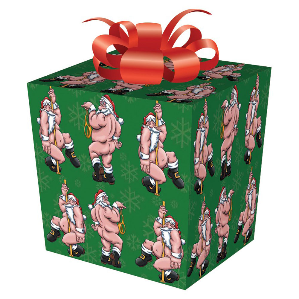 gift wrap santa
