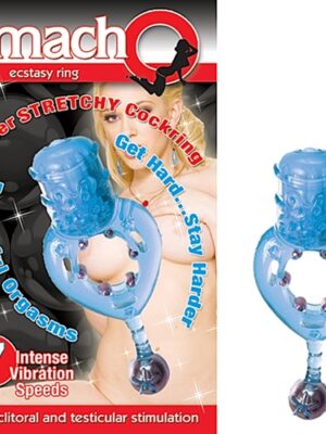 the macho ecstasy ring blue