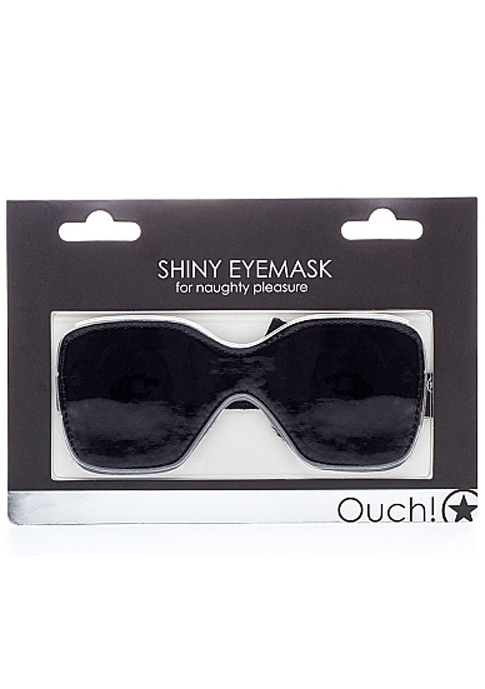 shiny eyemask for naughty pleasure black