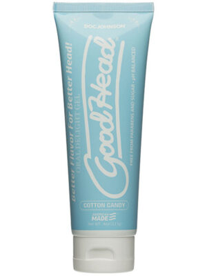 goodhead oral delight gel 4 oz tube cotton candy