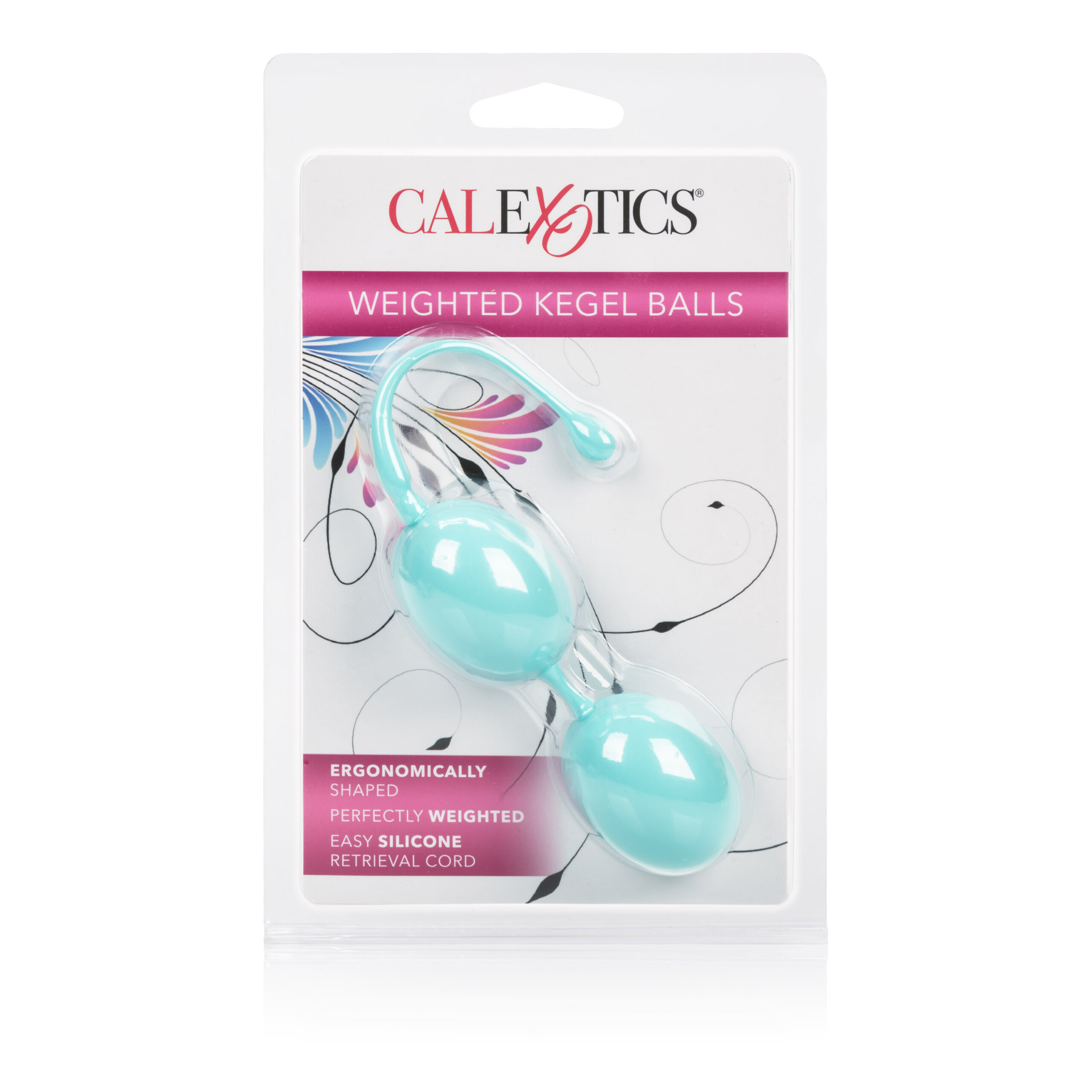 weighted kegel balls teal