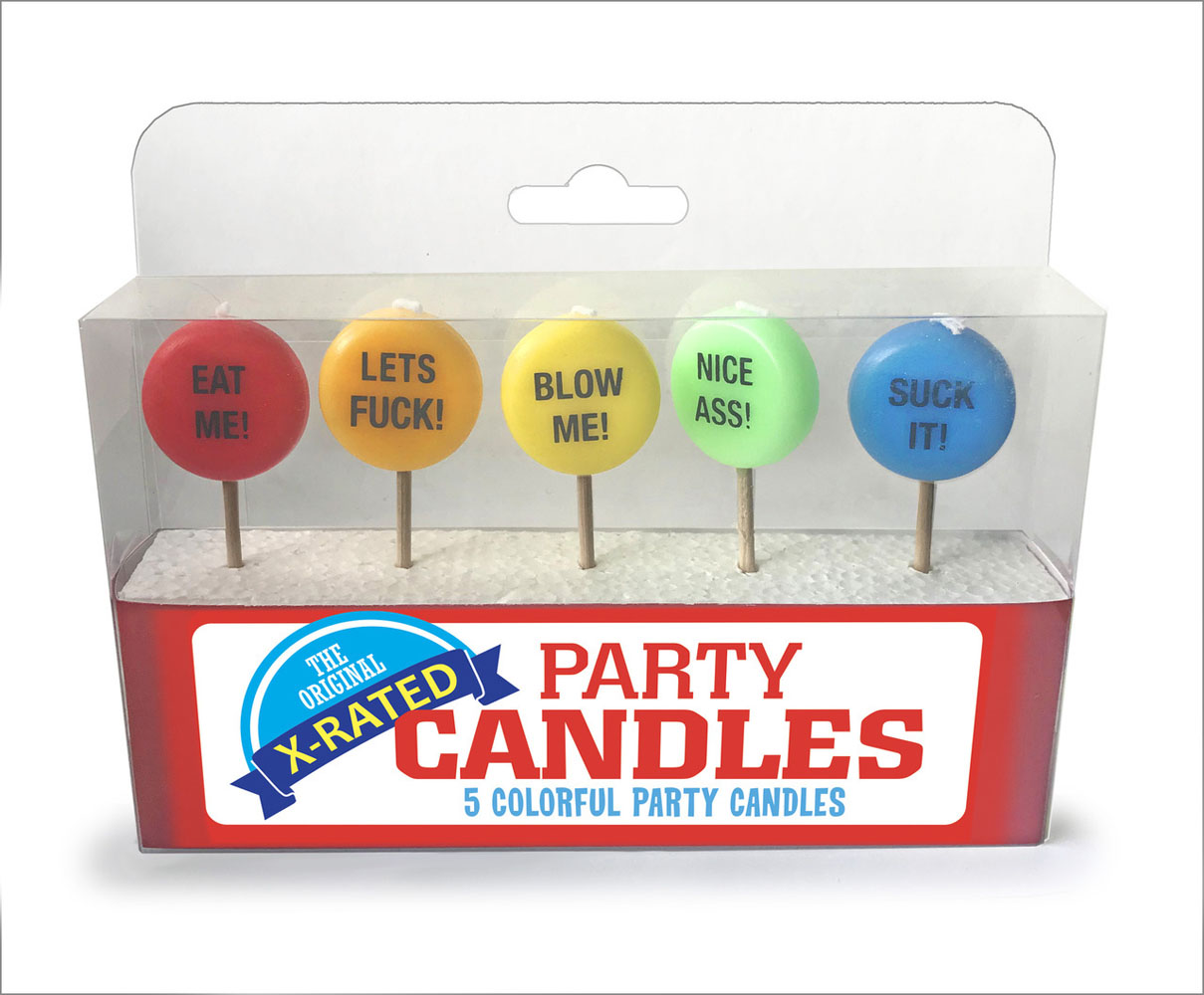 x rated party candles
