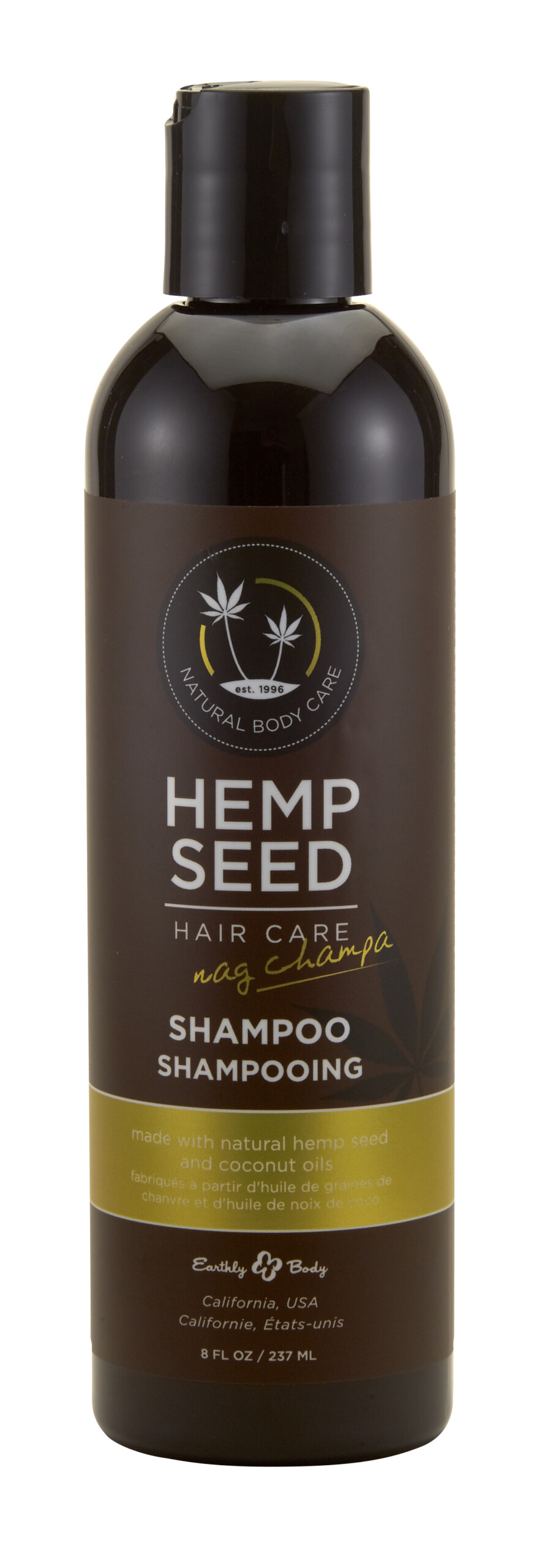 hemp seed hair care shampoo nag champa 8 oz