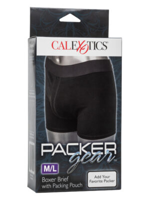 packer gear boxer brief with packing pouch m/l