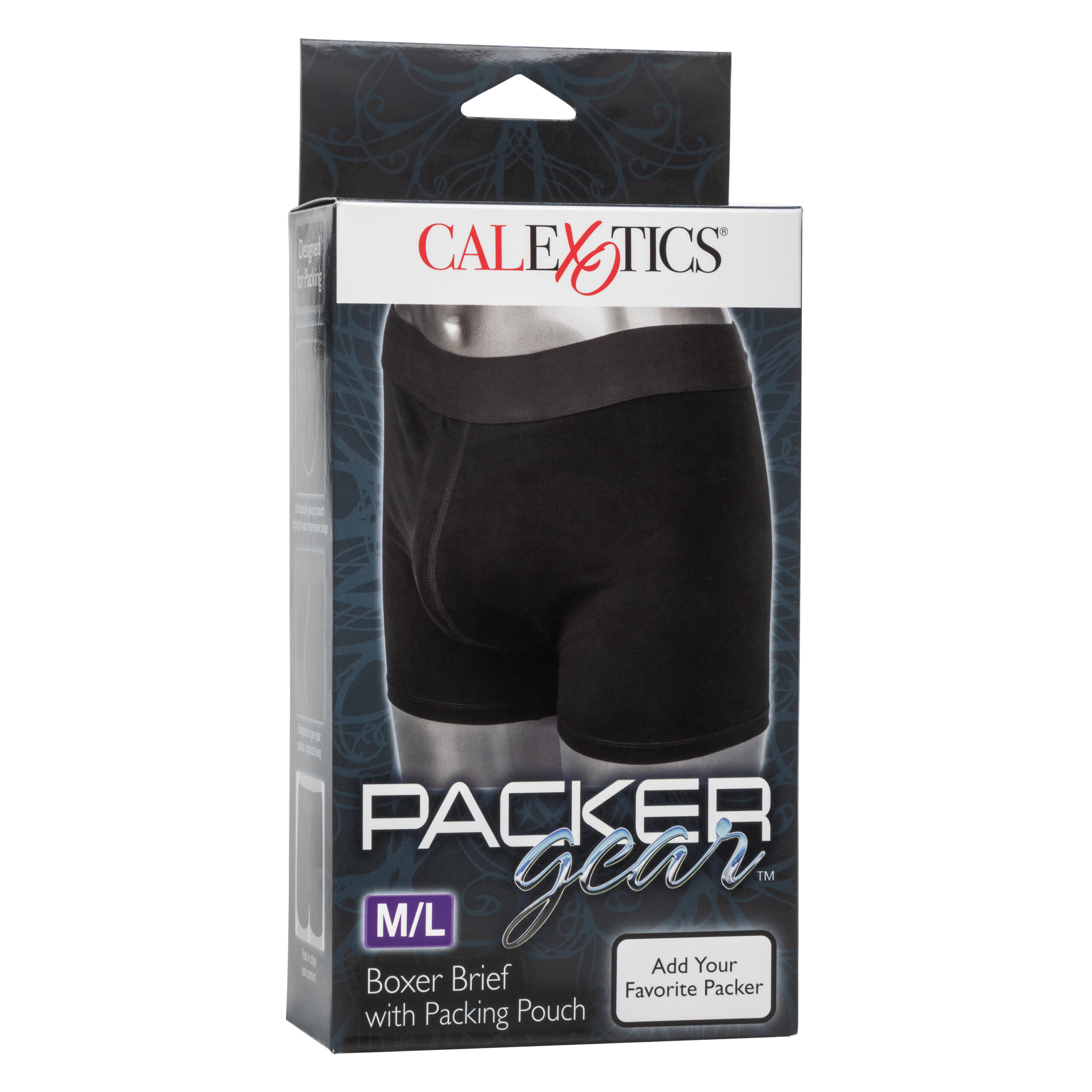 packer gear boxer brief with packing pouch m/l packer gear boxer brief with packing pouch m/l