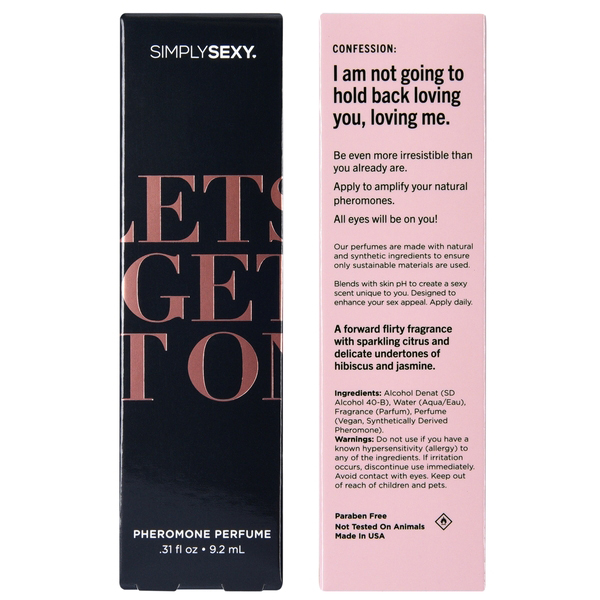 simply sexy lets get it on pheromone perfume .31oz | 9.2ml