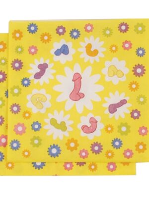 super fun penis party napkins 8 count