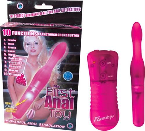 my first anal toy pink