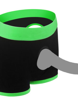 strap on black/green boxers m/l strap on black/green boxers m/l