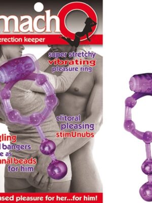 the macho erection keeper purple