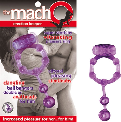 the macho erection keeper purple