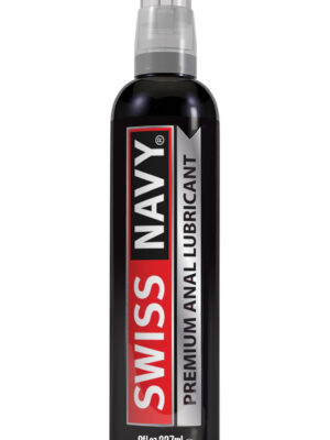 swiss navy premium silicone anal lubricant 8 oz.