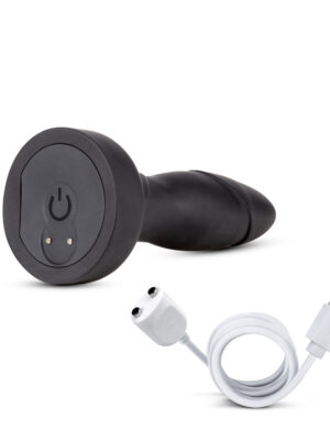 anal adventures platinum drive plug black anal adventures platinum drive plug black