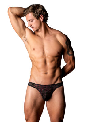 widow maker classic thong l/xl black