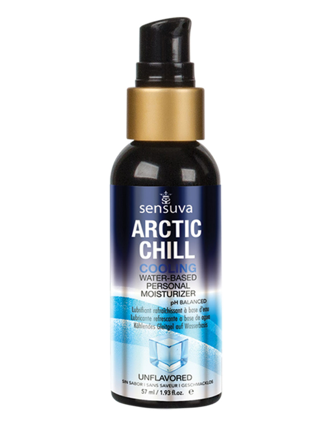 arctic chill natural water based cooling lubricant 2oz