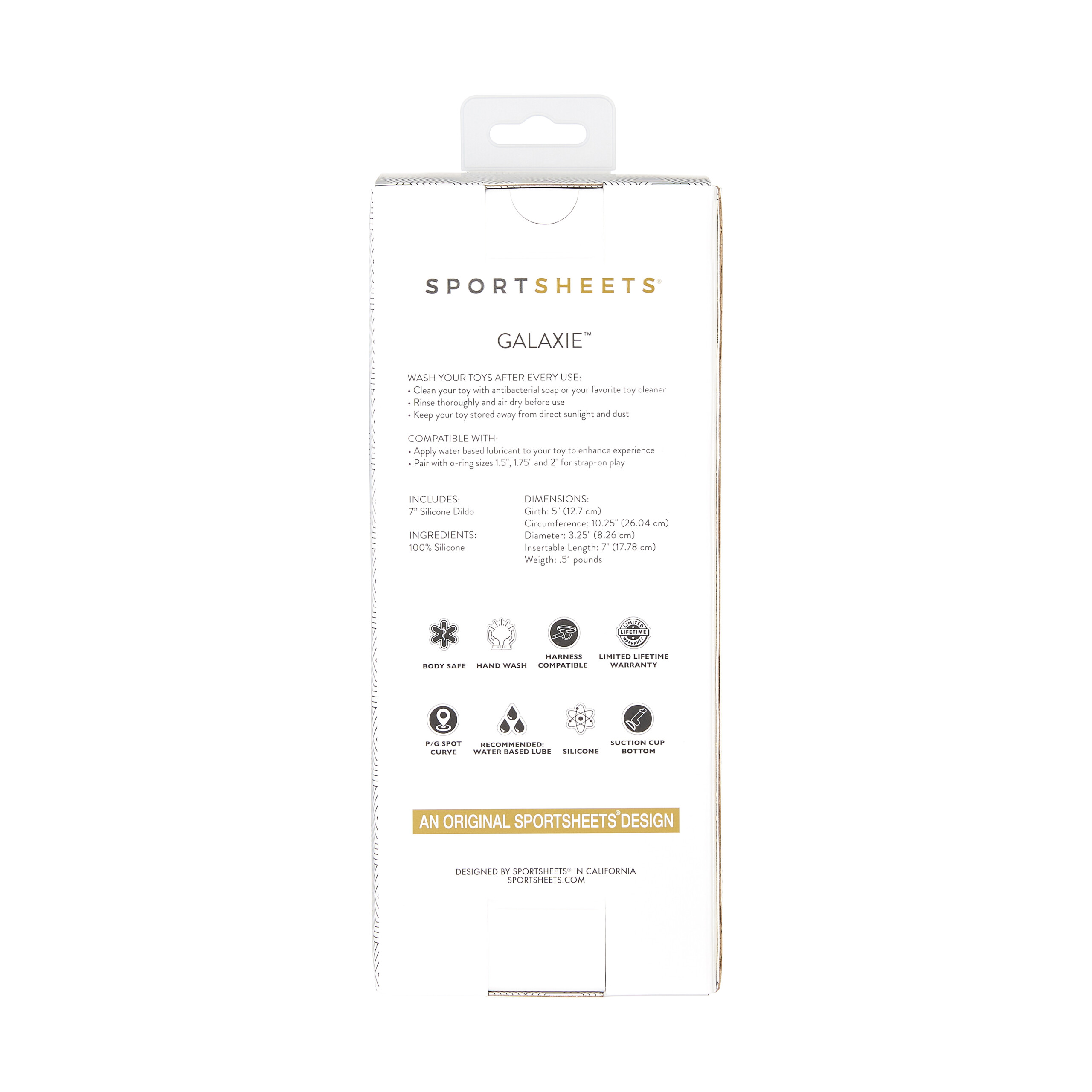 nexus collection galaxie 7 inch silicone dildo plum