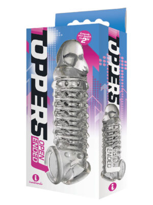 the 9's toppers open ended extender clear