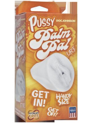 palm pal frosted ultraskyn masturbator pussy clear