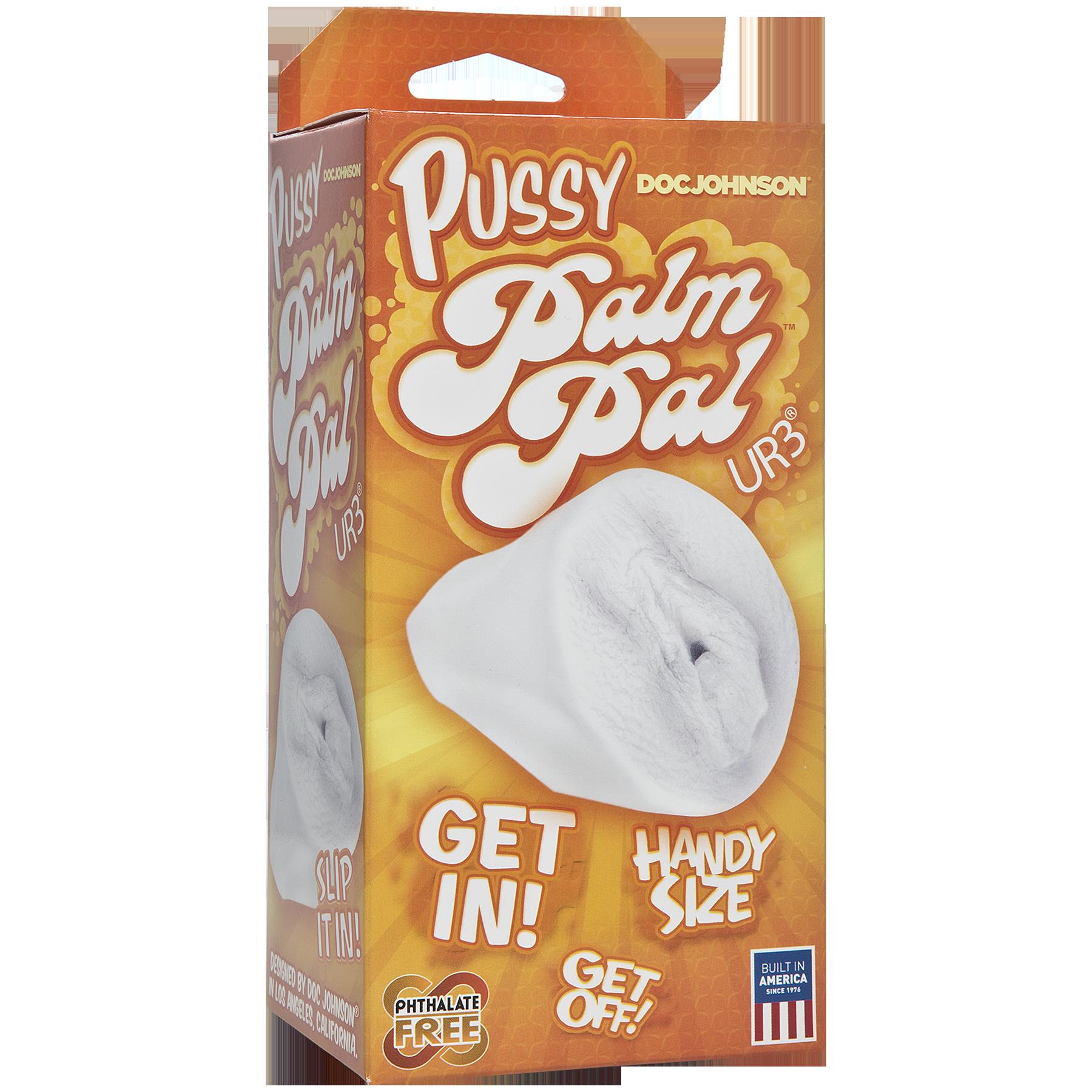 palm pal frosted ultraskyn masturbator pussy clear